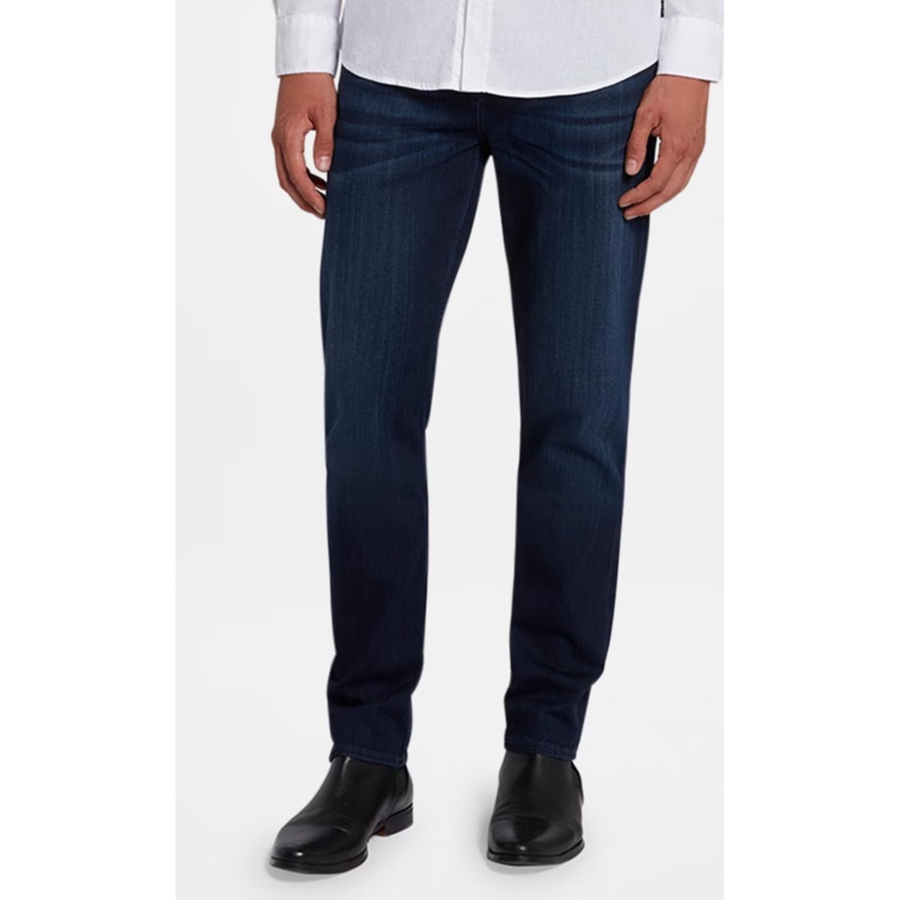 7 For All Mankind Slimmy Foolproof Denim Mens Jeans Minimalist Blue Size 33 EUC